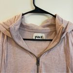 Pact  Size Medium Zip Up Hoodie Mauve Pink Organic Cotton Sustainable Photo 2