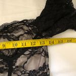 Gothic Whimsygoth Black lace mesh sweetheart neckline bustier corset mini flare babydoll coquette party cocktail formal dress Photo 3