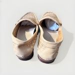 Loeffler Randall Leoffler Randall Loafers Womens 6.5B Keaton Honey Woven Leather Shoes Old Money Photo 6