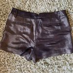BCBGMAXAZRIA Gold High Waisted Shorts Photo 1