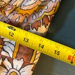 BCBGMAXAZRIA Pink Embellished Tie Front 3/4 Sleeve Shorts Romper | Sz M Photo 9