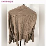 Free People  Taupe Open Front Cardigan | Size Large Photo 11