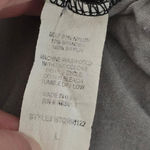 BKE Boutique Lace Top L BlackRuffle Short Sleeve Blouse Party Elegant Large Photo 6