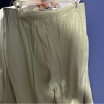 Jaclyn Smith Elegant Sage Green Women's Top  VTG Church Blouse & Pant Set Grandma Photo 8