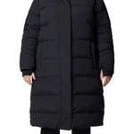 Columbia  $280 Boundless Days Long Down Coat 1X Jacket 550 Quilted Winter Snow Photo 0