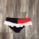 DC Comics  Harley Quinn Licensed Bikini Ruffled Swim Bottom Black White Red Small Photo 8