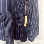 Gibson Latimer NEW  Striped Wrap Top Size Medium Photo 7