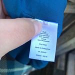 Talbots  TEAL WOOL PLAID PREPPY SKIRT Photo 4