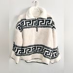 Isabel Marant  Etoile Garner Half Zip  Printed Pullover Long Sleeve Jacket Sz 34 Photo 4