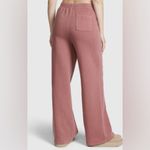 PINK - Victoria's Secret Victoria Secret Pink Premium Fleece Wide-Leg Pants Photo 1