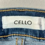 Cello   Skinny Distressed Ankle Raw Hem Stretch Denim Blue Women’s Jeans Photo 7