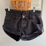 Free People Black Jean Shorts Photo 0