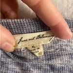 Jane and Delancey Casual Washed Gray Henley Sleeveless Tank Top June and Delancey Women’s XL Photo 3