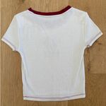 Aeropostale  - Seriously Soft Laguna Beach Cropped Graphic Baby Tee in White Photo 2