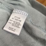 Zenana Outfitters Light Blue Lace Detail Long Sleeveless Top Size S Photo 5