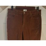Time and Tru Brown Corduroy Bootcut Jeans Pants Women Size 8 Boho Western Photo 2