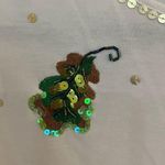 Quacker Factory Quaker Factory White pullover sweater with autumn leaves Size 8 Photo 3