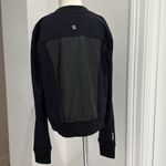 Unbridled Black short, bomber jacket, black, long sleeves size small Photo 6