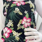 Beach Diva by Malibu Floral Black Bikini Set Size 14 Photo 3