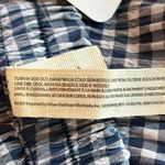 Free People Navy Combo Gingham Pajama Pants NWT Cuffed Size XS Blue Photo 9