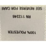 Sami & Jo  Women's Blue Black White‎ Printed Long Sleeve Button Front Size M Photo 3