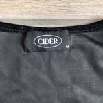 Cider  velvet and lace top Photo 3