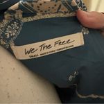 Free People Vera Plaid Patch Sherpa Vest Oversized Boho Size Small Photo 3