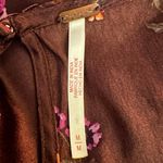 Free People  Dainty Lace Retro 90s Butterfly Babe Maxi Dress Brown Combo Medium Photo 13