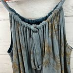 Bishop and Young Blue Gold Printed Crinkle Short Set Size M Photo 2