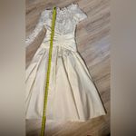 Dessy Creations Vintage Ivory Lace Tea Photo 14