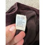 Theory NWT Pants Women's Merlot Suede Leather Fully Lined Bootcut size 4 Photo 13