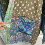 Spell ocean renew patchwork robe kimono Blue Size undefined Photo 7