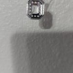 Zales  Silver and White Gemstone Necklace Photo 4