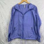 Athleta Expedition Hike Shell Lightweight Mesh Jacket in Periwinkle Size M Photo 2