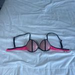 Victoria's Secret Pink/Coral/black bikini top swim Photo 4