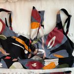 Bar III Women’s Multicolor Bikini Top Size S Bottoms Size M Photo 2