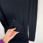 BCBGMAXAZRIA NWT  Black Turtleneck Midi Dress Sz Small Silk Blend Photo 4
