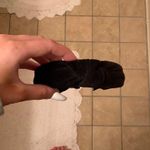 Black Plush Headband Photo 2