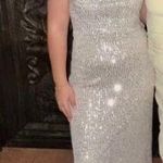 Hello Molly Silver / Gold Sequin Dress Photo 0