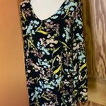 Xhilaration Vtg Y2K bright floral bell sleeve mini dress Photo 6