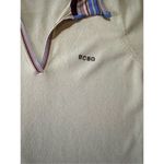 BCBG womens bright neon green polo top sz S y2k 90s Photo 7