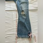 Madewell  Women’s Jeans Size 27 Blue The Perfect Vintage Jean Light Wash Raw Hem Photo 6