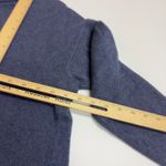 Eileen Fisher Sweater Womens X Large Blue Turtleneck Cotton Cashmere Blend Photo 6