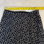 Forever 21 NWT  Ditsy Floral Print Mini Skirt A-Line Black/White Size Medium Photo 5