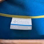 Columbia NEW Mountain Crest Full Zip Blue Fleece Lime Accents Women Size Small Photo 3