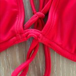 Body Glove Smoothies Solid Underwire Bikini Top Adjustable, Red, Size XL, NWOT Photo 4