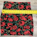 Swool Navy, Pink, Tan & Green Floral Print Knit Stretch Mini Skirt Size Medium Multiple Photo 7