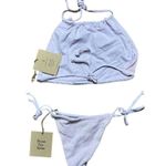 Free People Stone Fox Swim x Orchid Terry Bikini Set Piper Top Sola Bottom NWT Photo 4