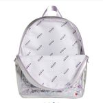 State Mini Silver Sparkles Glitter Backpack Purple Photo 2