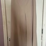 Adrianna Papell Textured Satin Pull on Pants Women's Size L Bamboo Slacks New Photo 0